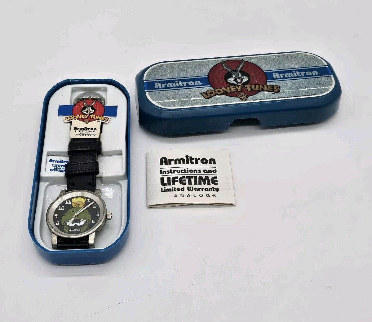 Marvin Martian Vintage 1997 Women\'s or Kids Watch Like New ? VINTAGE ARMITRON 1997 WARNER BROS. MARVIN THE MARTIAN  main image 4