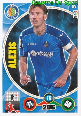 183 ALEXIS ESPANA GETAFE CF BESIKTAS CARD ADRENALYN 2015 PANINI