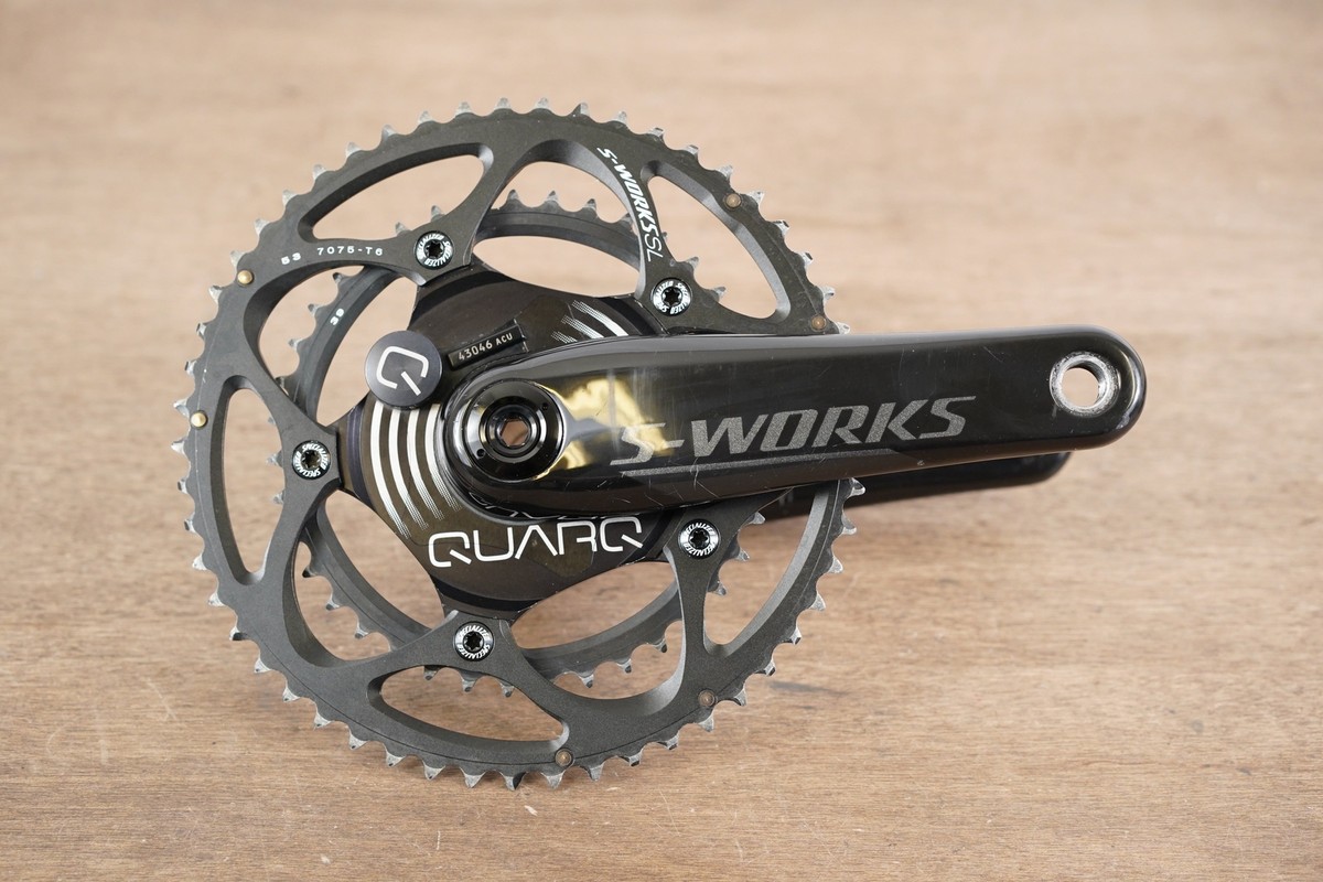 エスワークス パワークランク 172.5 BB30 変換アダプター付 172.5mm 53/39T BB30 Specialized S-WORKS Quarq Power Meter