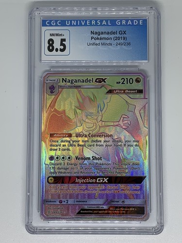 Naganadel-GX graded CGC 8.5 for sale on eBay