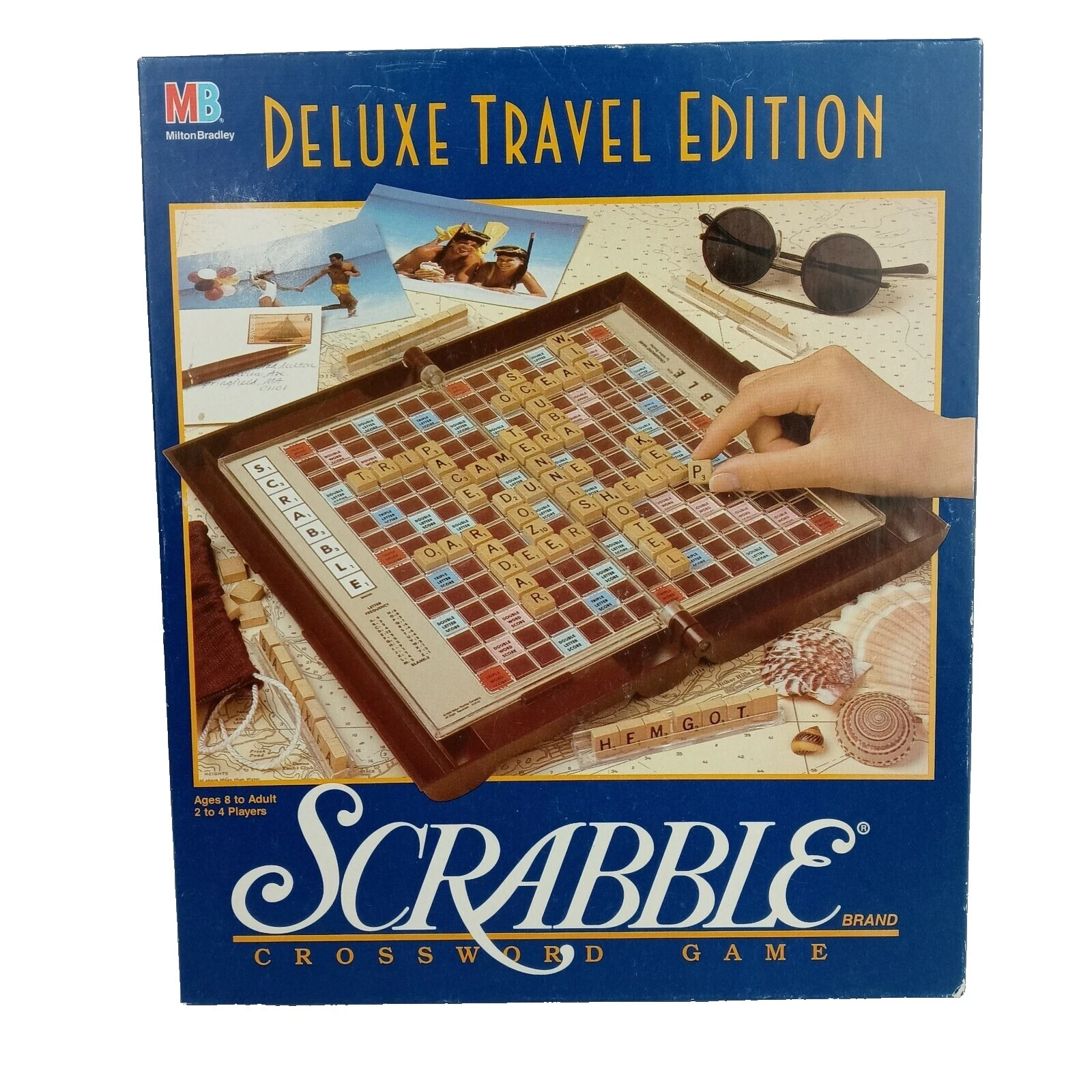 Milton Bradley Tile 1990 Contemporary Manufacture Board & Traditional Games