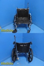 Medline Excel Recliner Wheelchair W/ Cylinder Mount 15-3/4" x 19" x 18"  24490