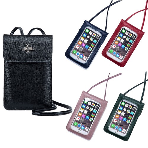Fioretta Italian Genuine Leather Quilted Wallet For Women - Zippered Organizer With 8 Card Slots (Black) - View #8