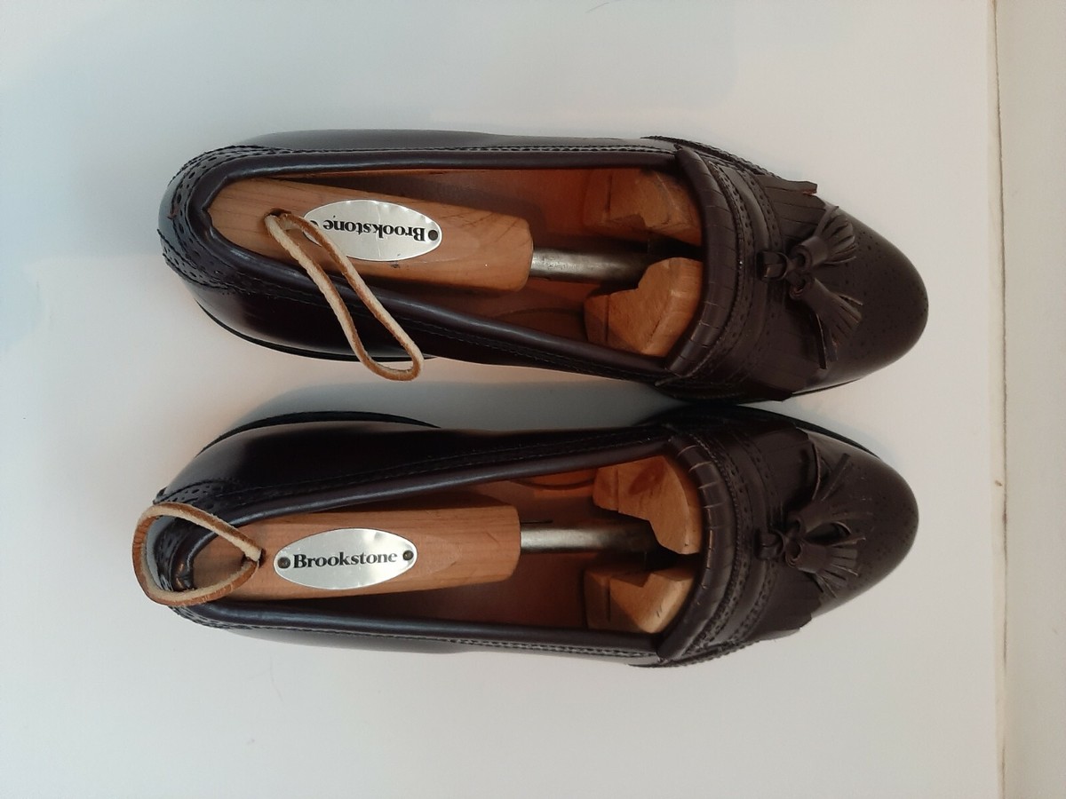Allen Edmonds 11B Bridgeton Dark Chili Dress Shoes Loafers  display picture 1