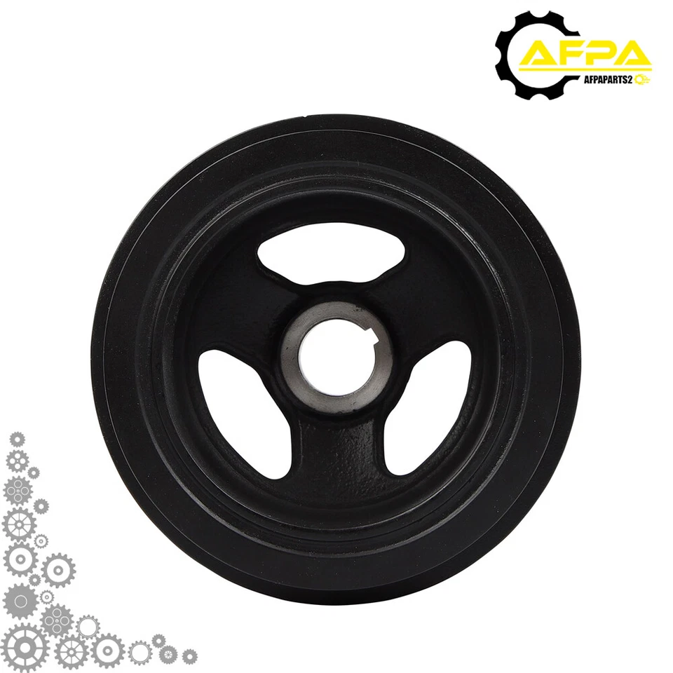 Equilibrador armónico motor 1,5 L para Hyundai Accent 1995-1999 Scoupe 1994-1995 L Foto 4 de 4