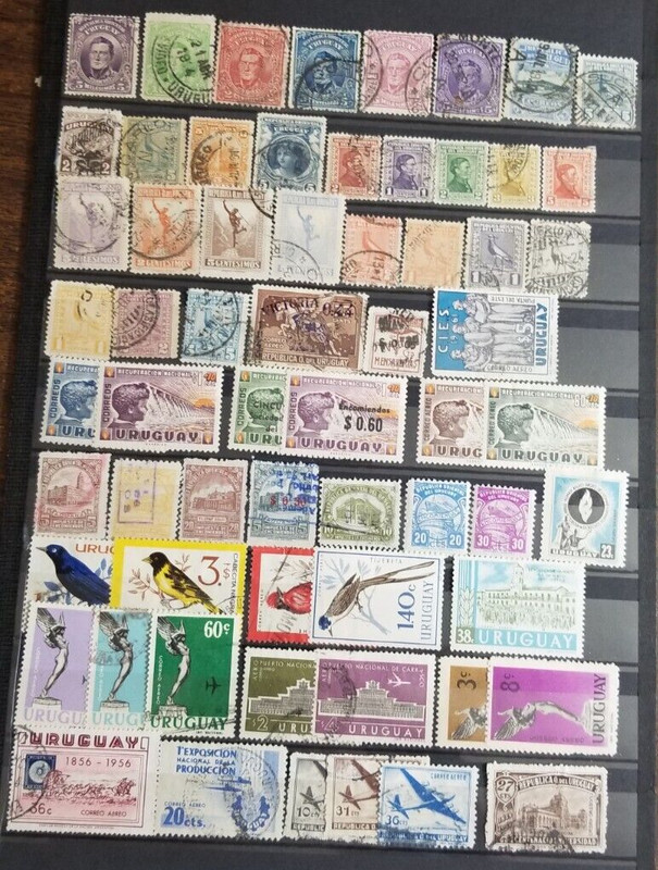 URUGUAY-{212} STAMPS/1910-ON UNUSED/USED NICE VARIETY