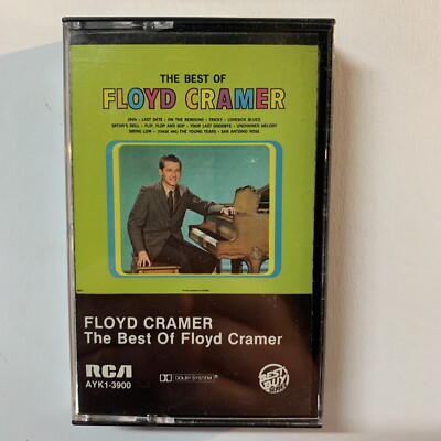 Floyd Cramer The Best of Floyd Cramer Cassette Tape Album Music
