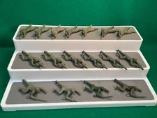 VINTAGE TIM-MEE PRONE POSITION PLASTIC ARMY SOLDIERS 60MM
