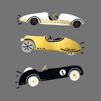 20 Servietten, Serviettentechnik Capisco Cars Rennwagen Oldtimer Ppd, 33X33