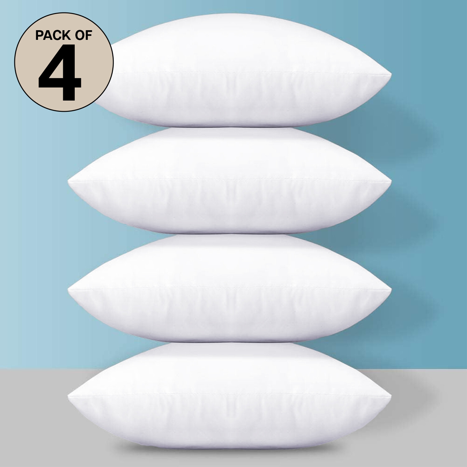 Cushion Fillers Inserts Pack of 2, 4 Extra Deep Filled Cushions Inners