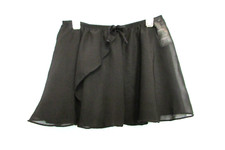 Girls Jacques Moret Black Sheer Tutu Size 6/7 EUC