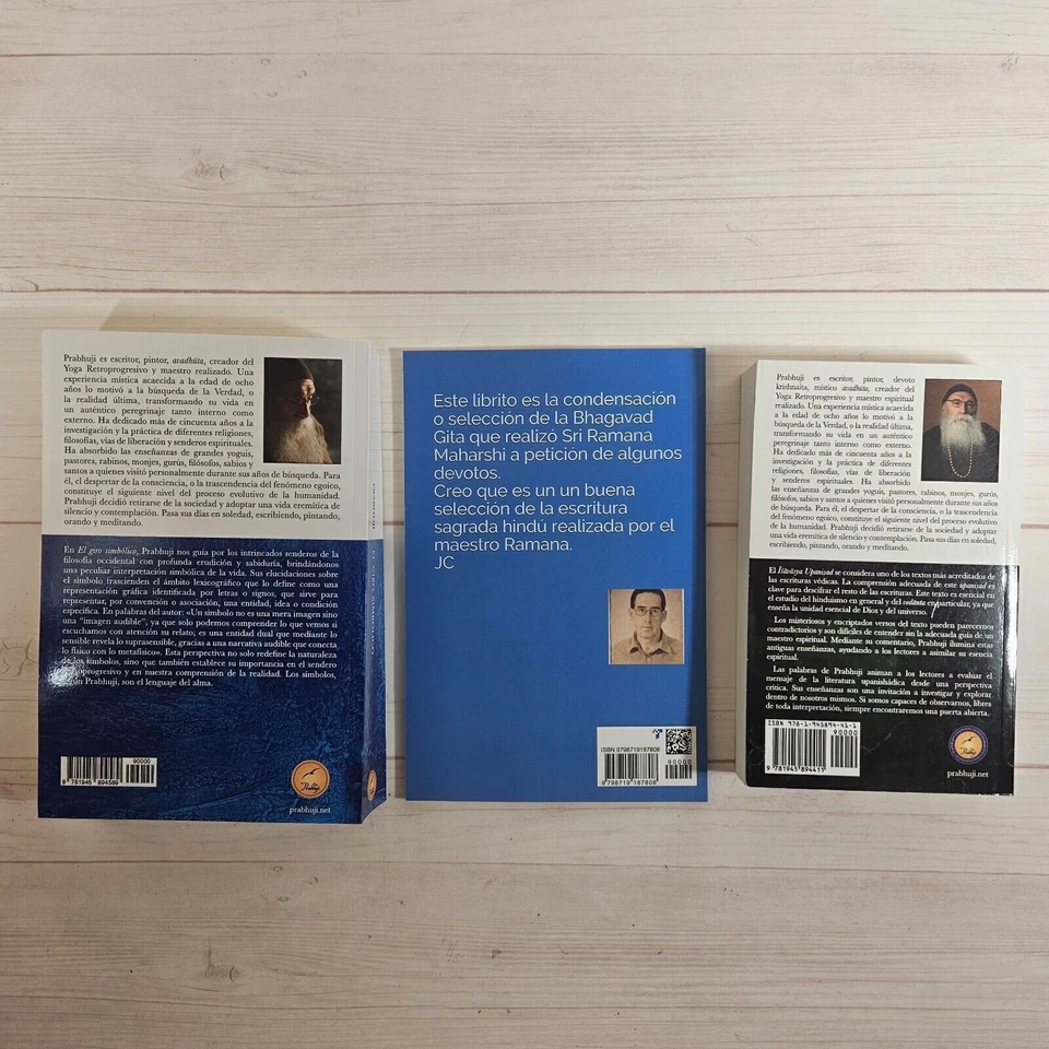 El Giro Simbolico Ishavasya Upanishad Prabhuji Gita Sara Ramana Maharshi - Image 3 of 4