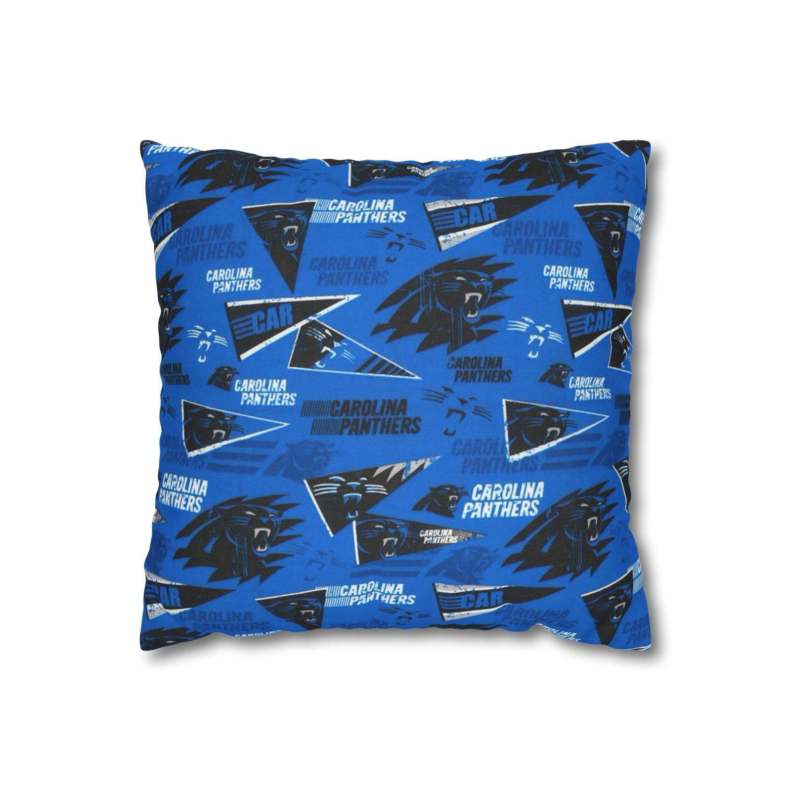 Carolina Panthers Square Throw Pillow Cover