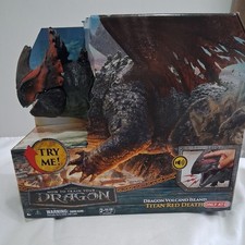 NEW 2025 How to Train Your Dragon Titan Red Death Volcano Island Action Figure