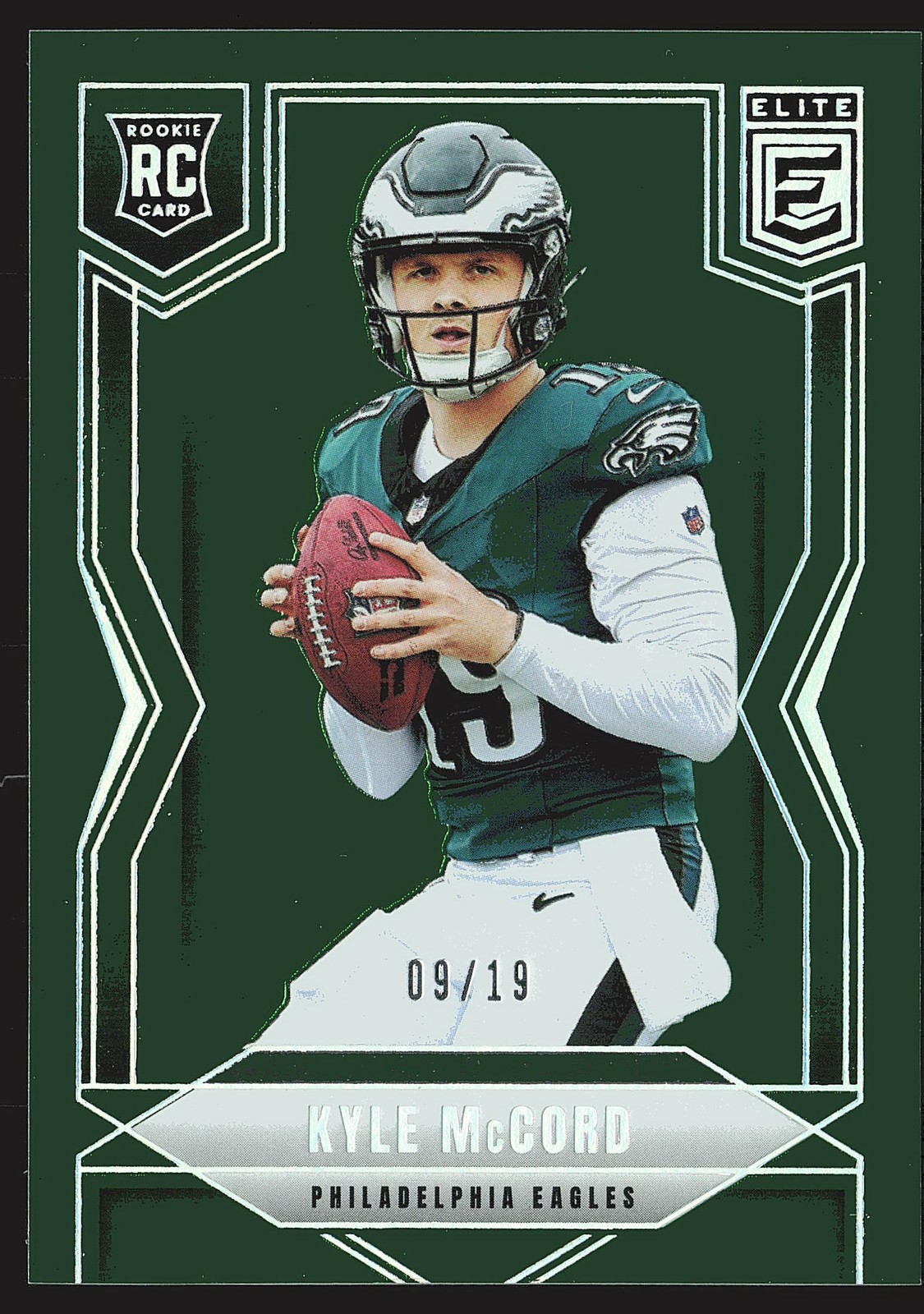 2025 Donruss Elite #171 Kyle McCord Status #/19 SN,RC