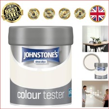 75ml White Lace Wall & Ceiling Paint Tester - Waterproof & Easy Application