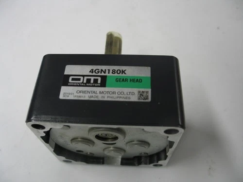 NEW ORIENTAL MOTOR 4GN180K GEAR REDUCER 180:1 RATIO Q0180
