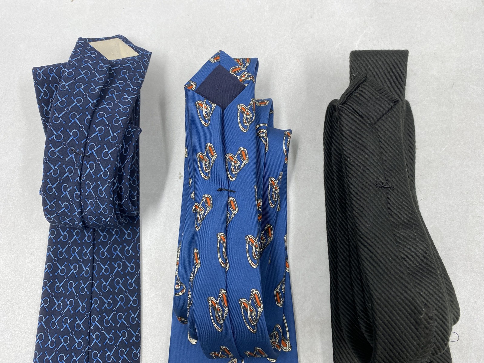 Celine X Prada Bundle Multicolor Pattern Silk Ties - image 4