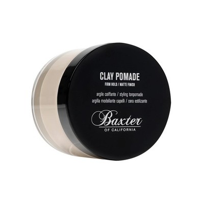 Baxter of California Clay Pomade, Strong Hold 2 Fl Oz (Pack 1), No Color 