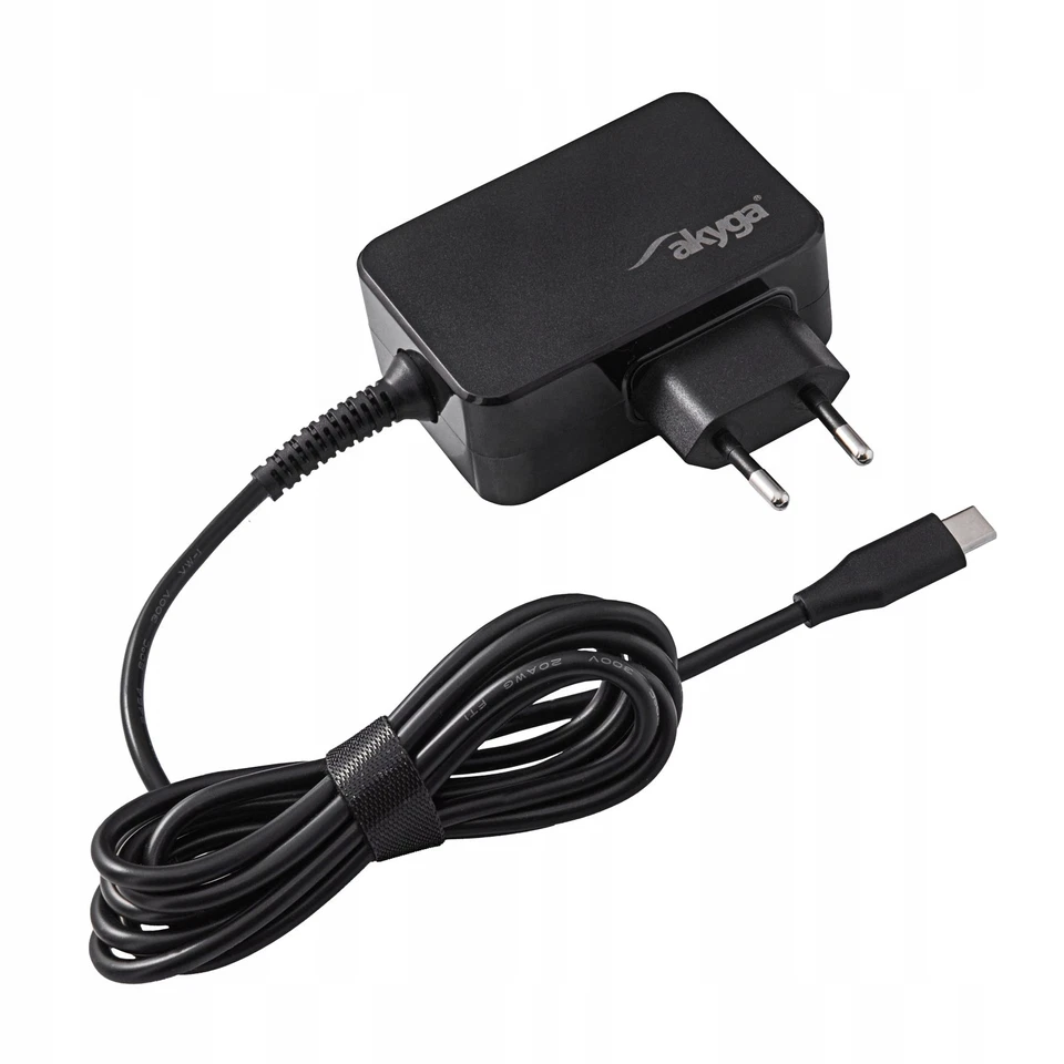 Akyga 45w Usb-c Netzteil Pd Gan Schnellladegerät Laptop Tablet Handy 1.8m - Bild 4 von 4