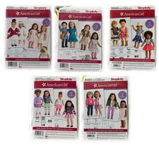 Simplicity American Girl OUTFITS 18 DOLL WARD...