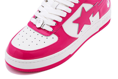 A Bathing Ape Bape Sta #1 Pink White M30-191-301 Men's Size | eBay
