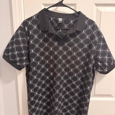 (2014-2019) Crooks & Castles Monogram Polo - Black - L