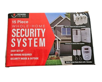 Power To Go Whole Home Security System -- NIB