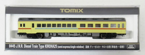 Coche diésel NGauge TOMIX (Tomix) 8445 JNR tipo KiRoHa 25 (color semiexpreso, | Zustand: Usado