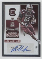 2016 Contenders Draft Picks College Bowl Ticket 21/99 Jerell Adams #155 Auto 3j2