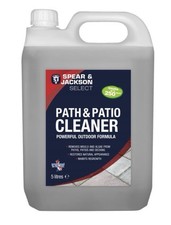 Path Patio Cleaner Spear & Jackson 5 Litre Concentrated cleaning solution