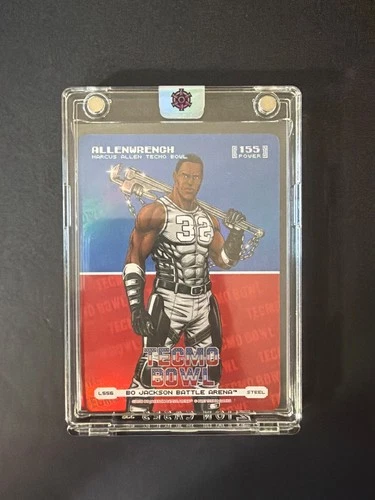 Allenwrench Marcus Allen Tecmo Bowl Bo Jackson Battle Arena Logo 155 Steel L556