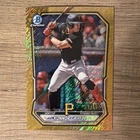 Konnor Griffin Baseball Card #BCP-92 Gold Shimmer 41/50 USED