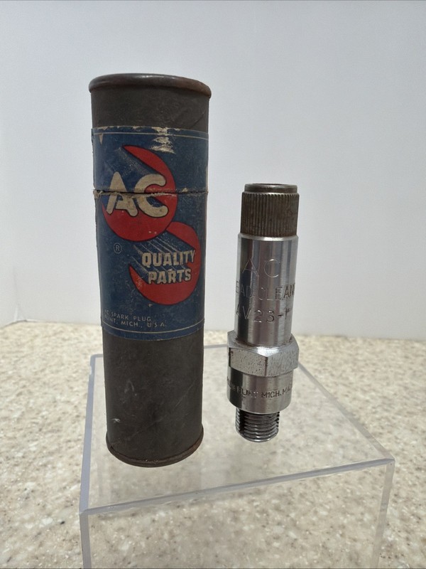 Vintage AC Spark Plug Thread Cleaner AV23-1  With Tube Packaging 