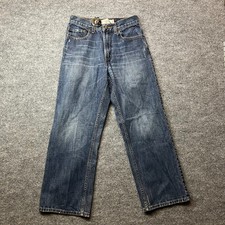 Levi's 569 Loose Straight Jeans Kids Boys 14 REG Blue Denim Classic - 27X25.5