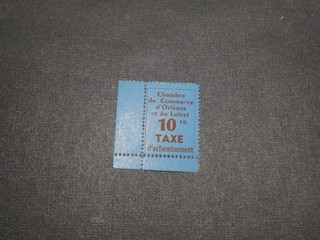 FRANCE TIMBRE DE GREVE ORLEANS N°2 NEUF . COTE 250 EUROS