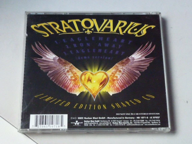 Stratovarius - Eagleheart - Shape Cd Sammlungsauflösung - Bild 3 von 3