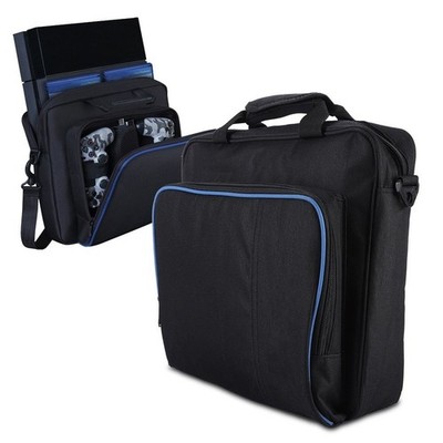 Black Travel Carry Bag for PS4 PlayStation 4 Console Shoulder Carrying Game Case