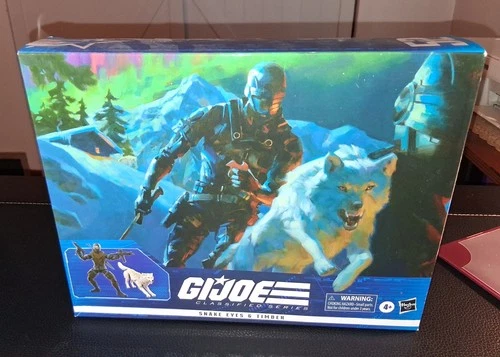 Snake Eyes & Timber GI Joe Classified Series 52 Hasbro 6 Inch Figure New Sealed