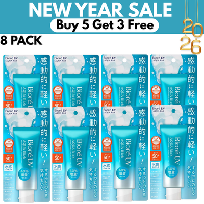 #ad #ad KAO Biore UV 8 PACK Aqua Rich Watery Sunscreen 70g SPF50 PA $59.49