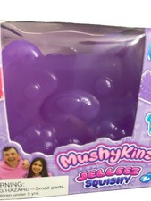 MushyKinz Iceez Taba Squishy Series 1 Shirley Purple Glitter Dog Squishy NIB