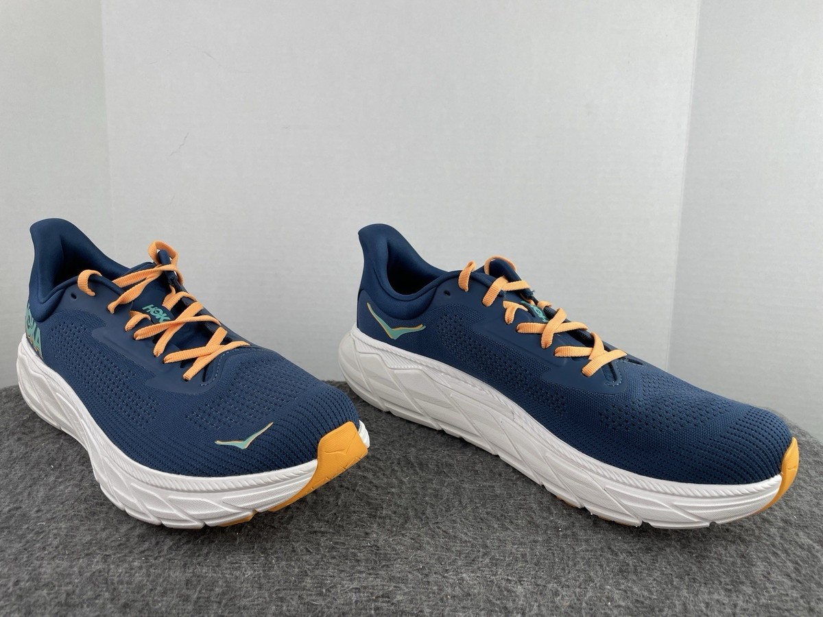 Hoka One One Arahi 7 Blue Orange Running Shoes 1147850 MTSH Men's