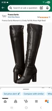 Franco Sarto Women's L-Cindy Tall Wc Knee High Boot Size 5