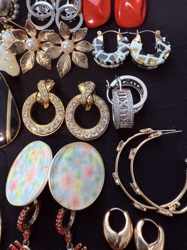 Set orecchini gioielli da vintage a nuovi lotto da collezione/spedizione combinata - Foto 5 di 8
