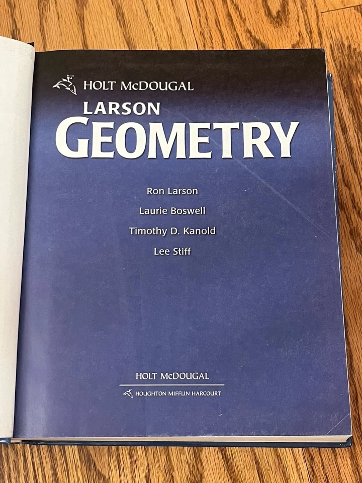 Geometry Holt McDougal Larson/Boswell/Kanold/Stiff Math Core School Homeschool - Image 3 of 4