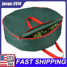 Christmas Wreath Storage Container 76*20cm,Wreath Bag for Artificial Wreaths Box