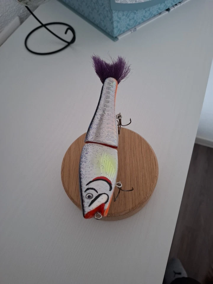 Jerkbait Handmade Holzköder  18cm. - Bild 4 von 4