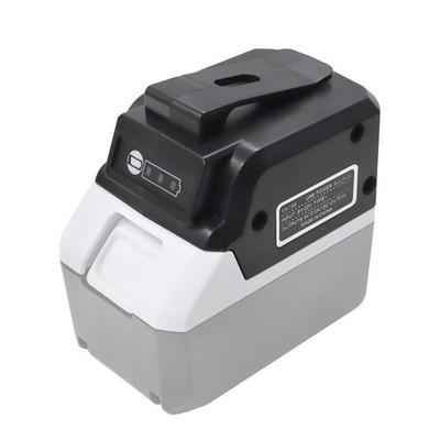 Akku Adapter MK18B für 18V Li Ion USB Ladegerät und 12V DC Stromanschluss