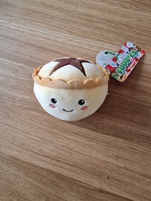 Softlings Merry! Christbaumschmuck Mince Pie Plüschtier, Neu (nur 1)