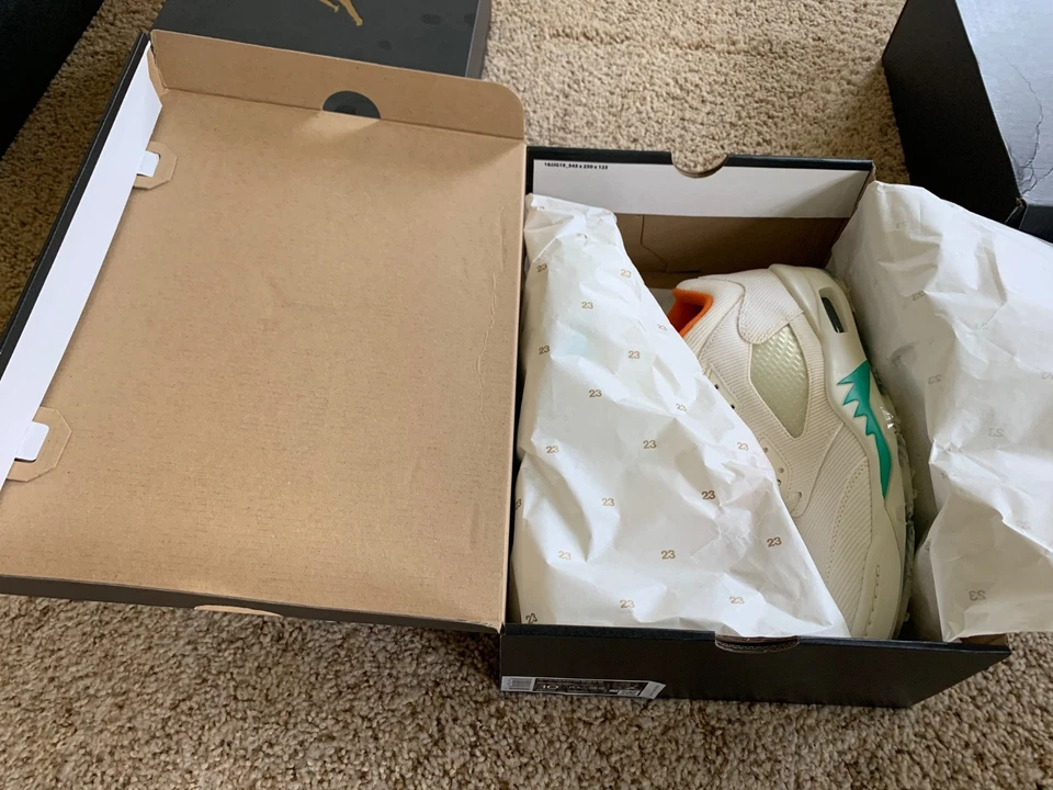 Jordan 5 Golf NRG Low- 'Lucky and Good' - Size 10 - Image 2 of 4